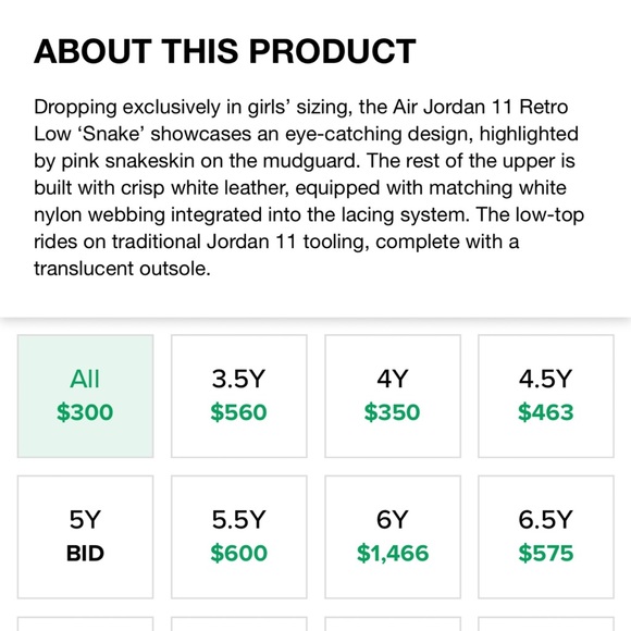 2013 Jordan 11 Low Snake - pink GS or youth 6.5 - Picture 5 of 11